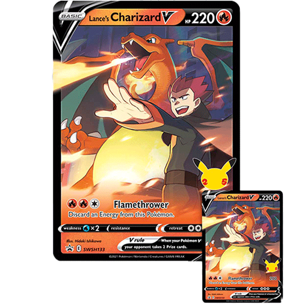 Celebrations Collection (Lance's Charizard V) - Maney Cards