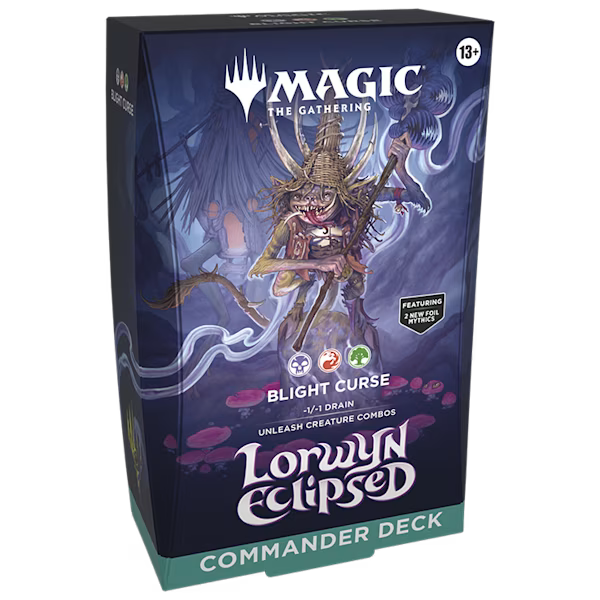 Magic: The Gathering - Lorwyn Eclipsed Commander Deck - Blight Curse - Maney Cards