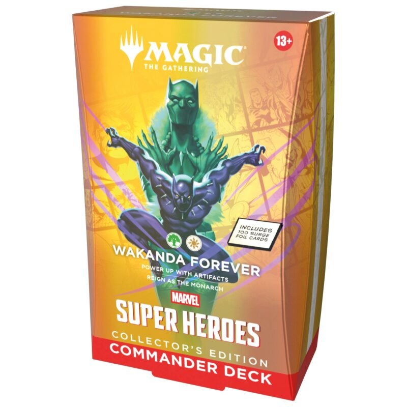 Magic: The Gathering - Marvel Super Heroes Collector Deck - Wakanda Forever - Maney Cards
