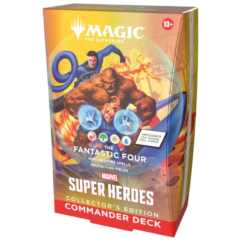 Magic: The Gathering - Marvel Super Heroes Collector Deck - The Fantastic Four - Maney Cards