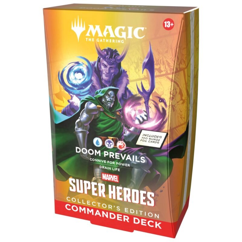 Magic: The Gathering - Marvel Super Heroes Collector Deck - Doom Prevails - Maney Cards