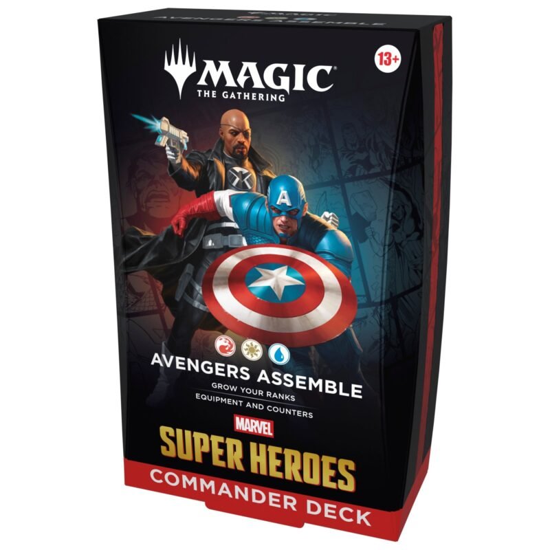 Magic: The Gathering - Marvel Super Heroes Commander Deck - Avengers Assemble - Maney Cards