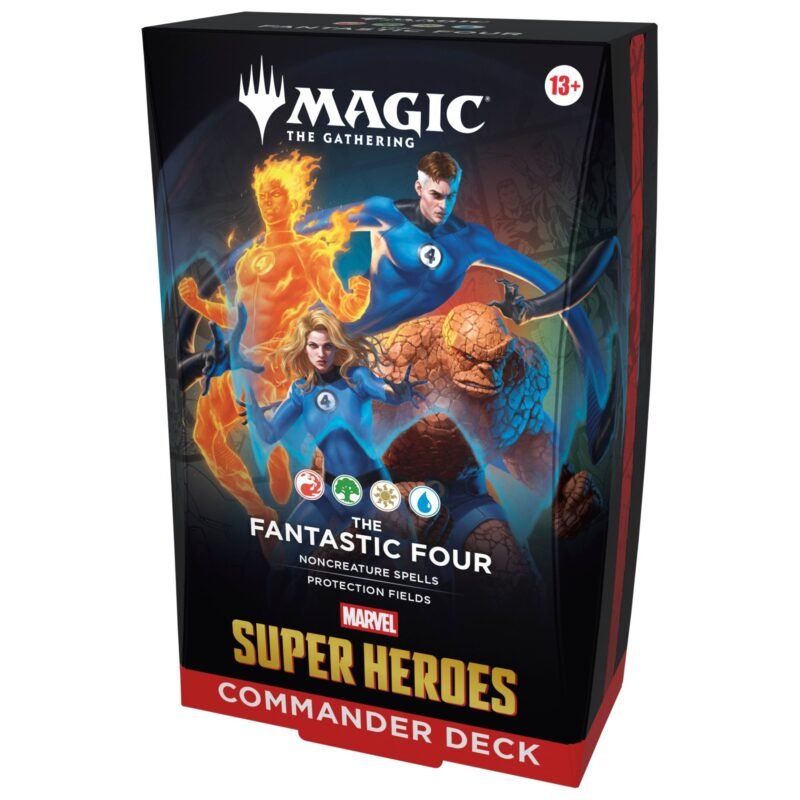 Magic: The Gathering - Marvel Super Heroes Commander Deck - The Fantastic Four - Maney Cards