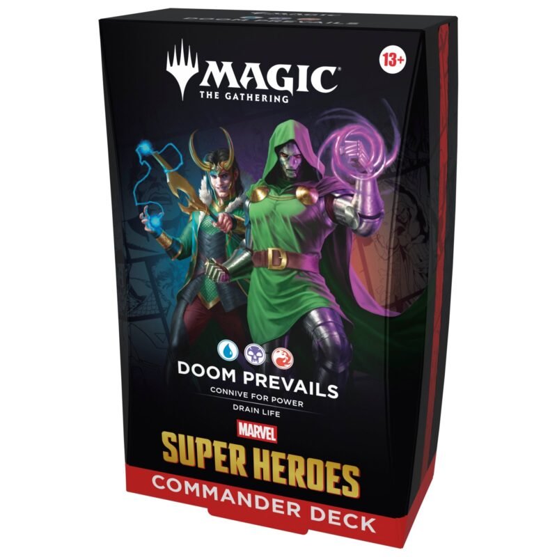 Magic: The Gathering - Marvel Super Heroes Commander Deck - Doom Prevails - Maney Cards