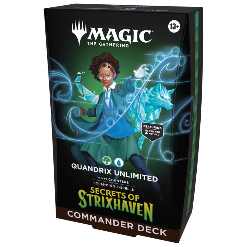 Magic: The Gathering Secrets of Strixhaven Commander Deck - Quandrix Unlimited - Maney Cards