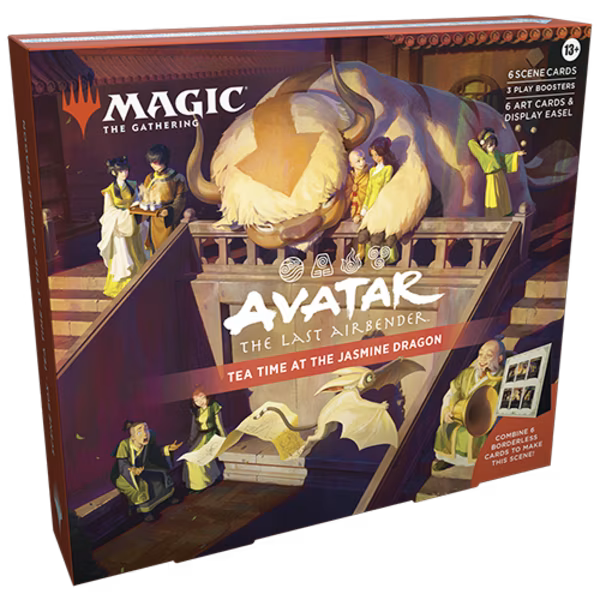 Magic: The Gathering - Avatar: The last Airbender Scene Box - Tea Time at the Jasmine Dragon - Maney Cards