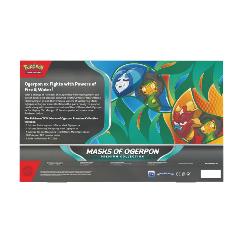 Masks of Ogerpon Premium Collection - Maney Cards