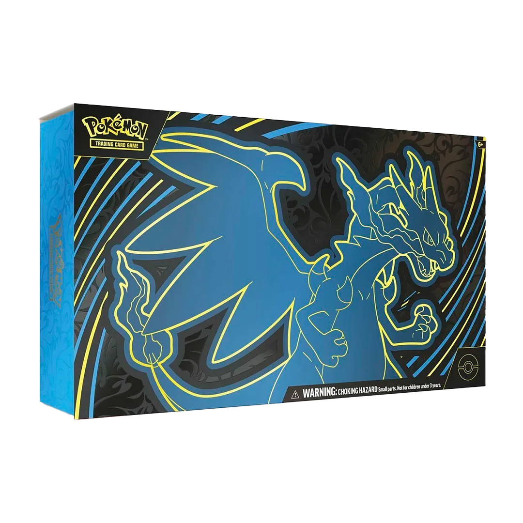 MegaCharizardXExSuperPremiumCollection Mega Charizard X ex Ultra Premium Collection - Maney Cards