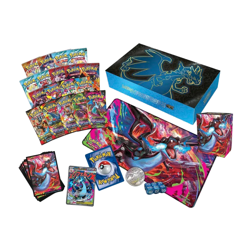 Mega Charizard X ex Ultra Premium Collection - Maney Cards