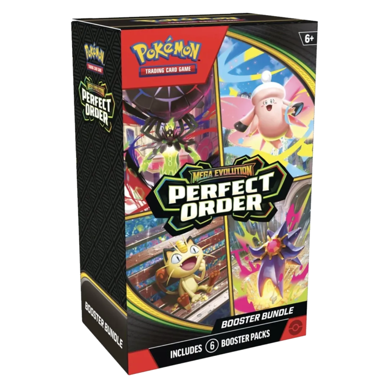 Mega Evolution: Perfect Order - Booster Bundle - Maney Cards