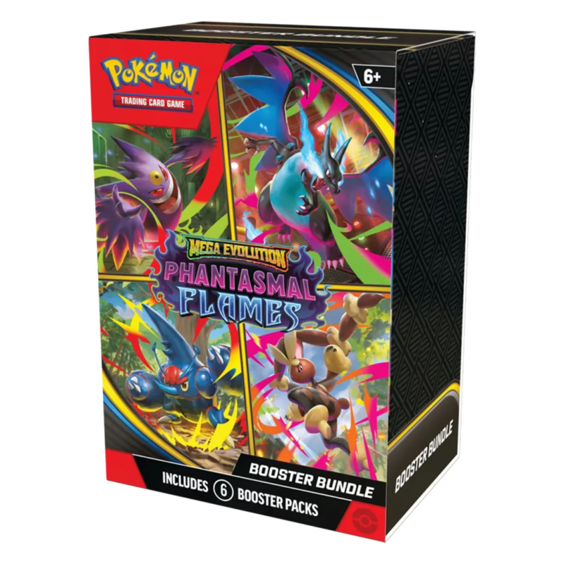 Mega Evolution: Phantasmal Flames Booster Bundle - Maney Cards