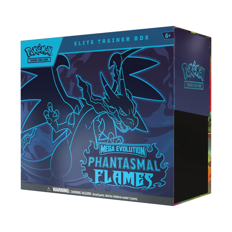 Mega Evolution: Phantasmal Flames Elite Trainer Box - Maney Cards
