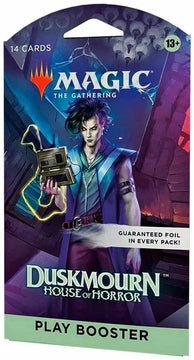 Magic: The Gathering - Duskmourn: House of Horror Play Booster (Sleeved) - Maney Cards