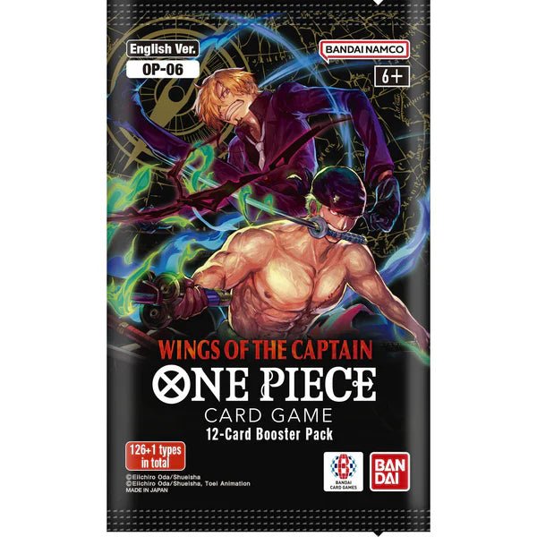 One Piece Card Game: Wings of the Captain (OP-06) Booster Box - Maney Cards