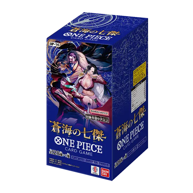 One Piece Card Game: The Azure Sea's Seven (OP-14) Booster Box [JP] - Maney Cards