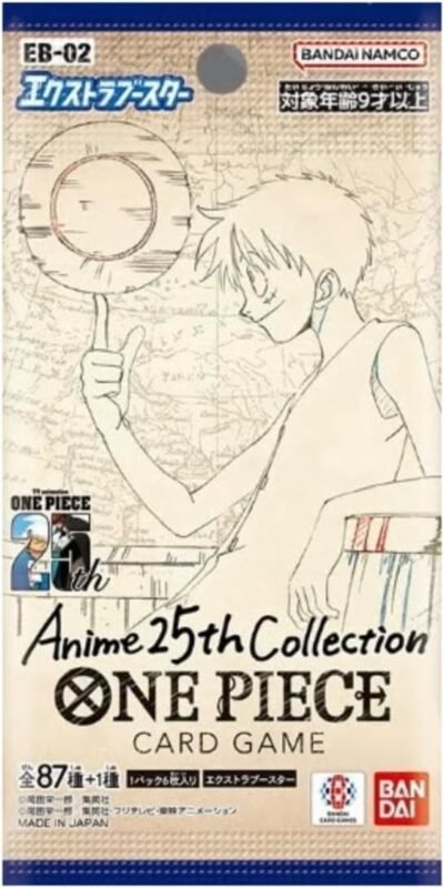 One Piece Card Game: Anime 25th Collection (EB-02) Extra Booster Box [JP] - Maney Cards