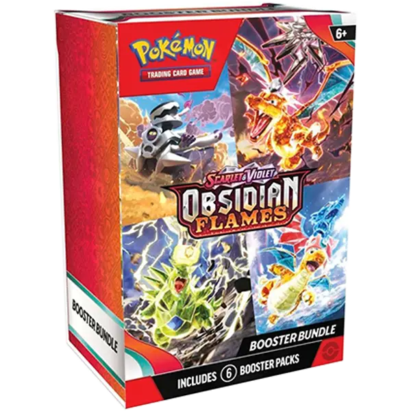 Scarlet and Violet: Obsidian Flames - Booster Bundle - Maney Cards
