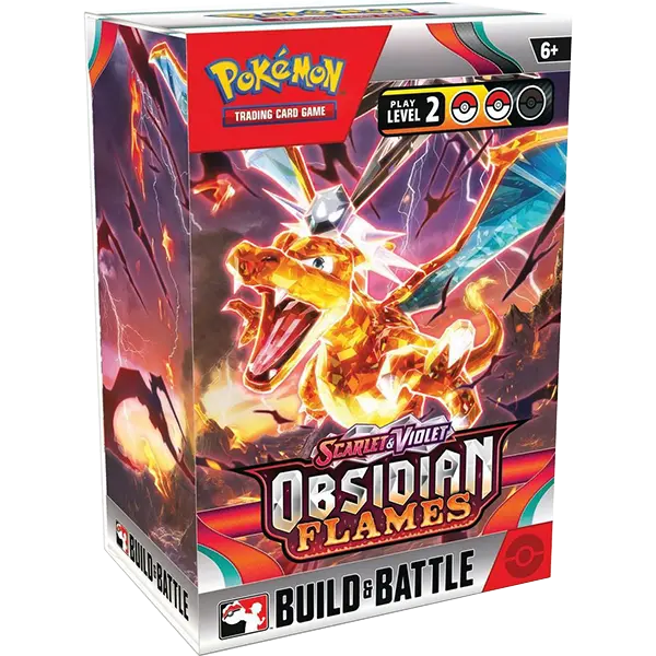 Scarlet and Violet: Obsidian Flames - Build & Battle Box - Maney Cards