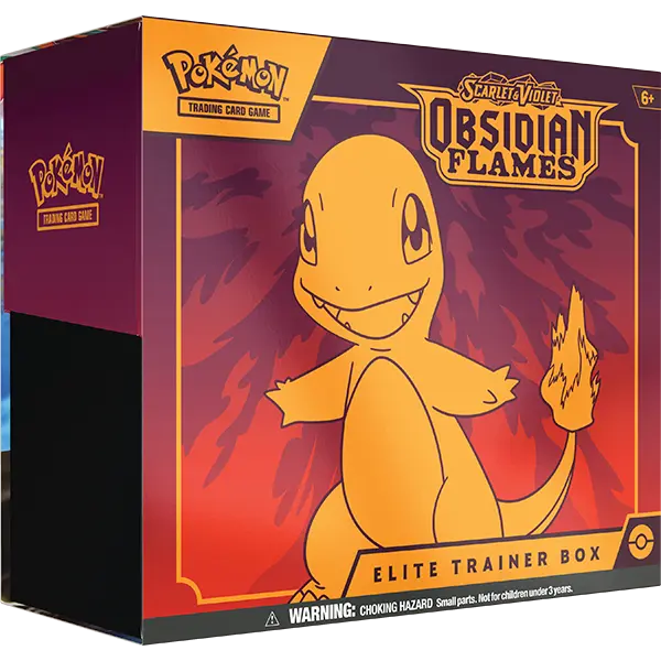 Scarlet and Violet: Obsidian Flames - Elite Trainer Box - Maney Cards