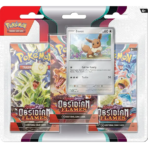 Scarlet and Violet: Obsidian Flames - 3 Pack Blister (Eevee) - Maney Cards