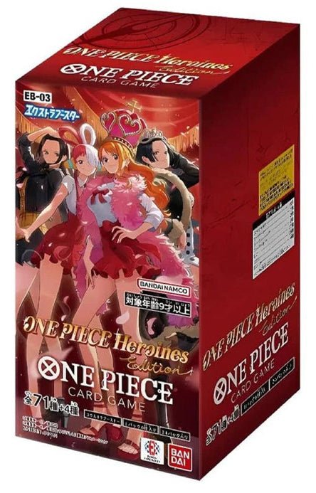 One Piece Card Game: Heroines Edition (EB-03) Extra Booster Box [JP] - Maney Cards