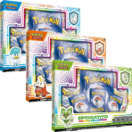 Paldea Pin Collection - Sprigatito, Fuecoco, Quaxly (Set of 3) - Maney Cards