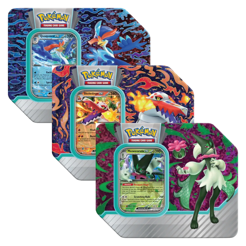 Paldea Partners - Tins [Set of 3] - Maney Cards