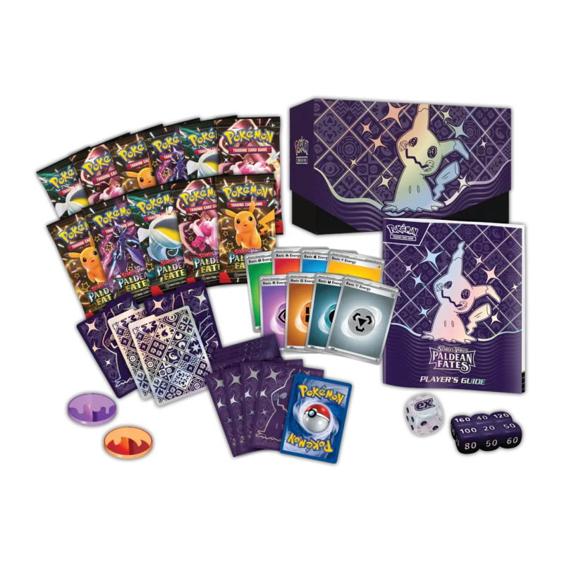 Scarlet & Violet: Paldean Fates - Elite Trainer Box - Maney Cards