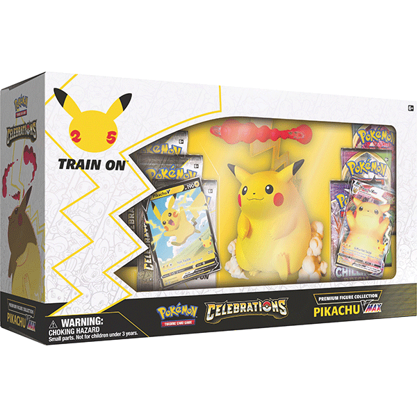 Celebrations - Premium Figure Collection (Pikachu VMAX) - Maney Cards