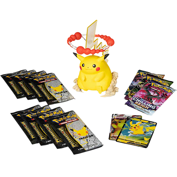Celebrations - Premium Figure Collection (Pikachu VMAX) - Maney Cards