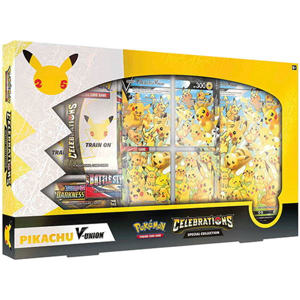 Pokemon: Celebrations - Special Collection (Pikachu V-UNION) - Maney Cards