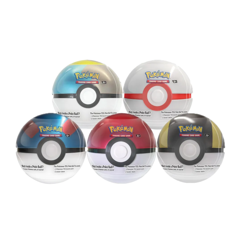 Pokeball Tin Display (Q4 2024) - Maney Cards