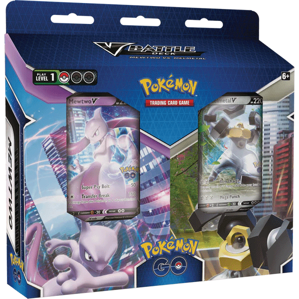 Pokemon GO - Battle Deck (Mewtwo V & Melmetal Bundle) - Maney Cards
