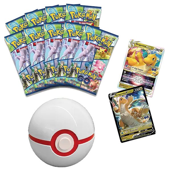 Pokemon GO - Premier Deck Holder Collection (Dragonite VSTAR) - Maney Cards