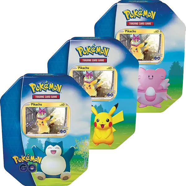 Pokemon GO - Gift Tin (Set of 3) - Maney Cards