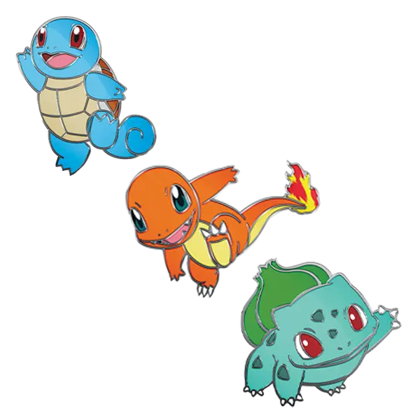 Pokemon GO - Pin Collection (Set of 3) - Maney Cards