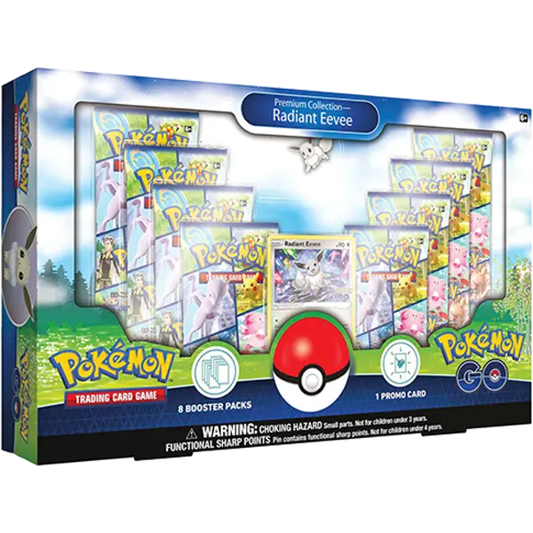 Pokemon GO - Premium Collection (Radiant Eevee) - Maney Cards