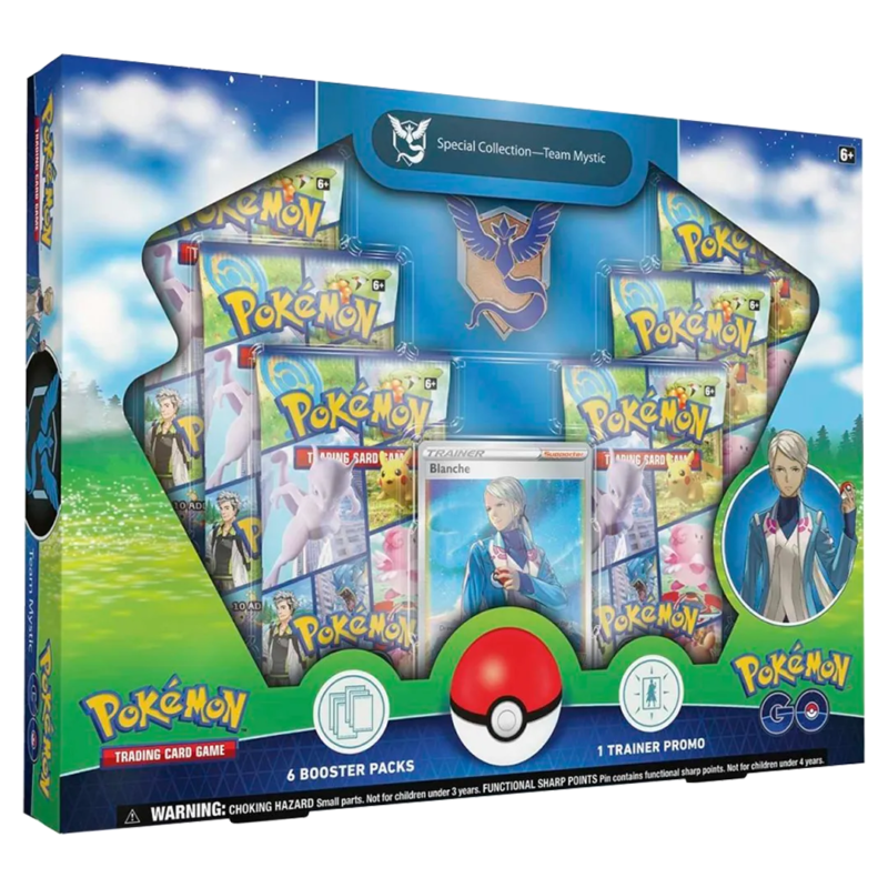 Pokemon GO Special Collection [Team Mystic] - Maney Cards