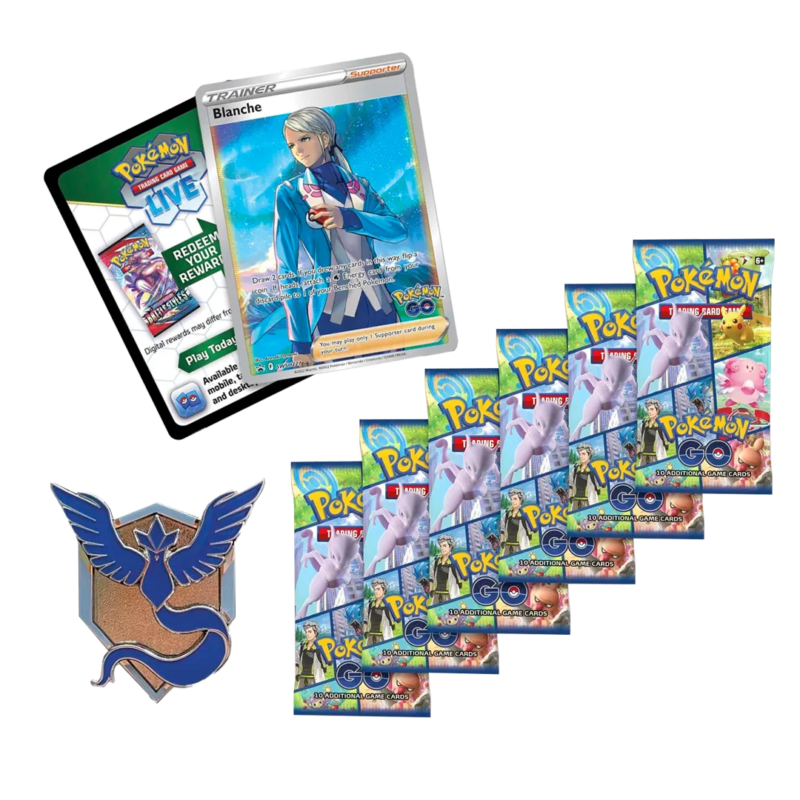 Pokemon GO Special Collection [Team Mystic] - Maney Cards