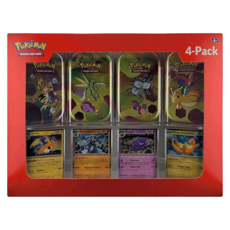151 Mini Tin Bundle [Includes 4 Promo Cards] - Maney Cards