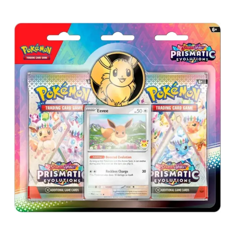 Scarlet & Violet: Prismatic Evolutions - 2 Booster Blister - Maney Cards