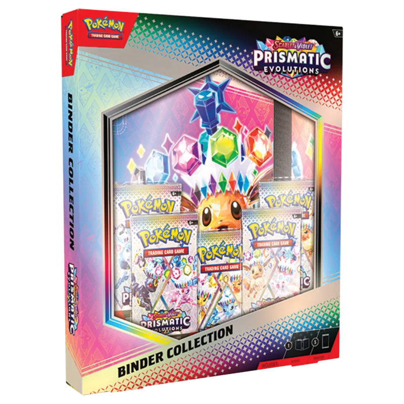 Scarlet & Violet: Prismatic Evolutions - Binder Collection - Maney Cards