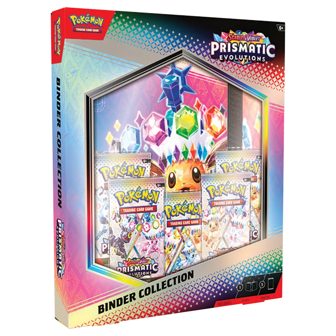 Prismatic_Evolutions_Binder_Collection Scarlet & Violet: Prismatic Evolutions - Binder Collection - Maney Cards
