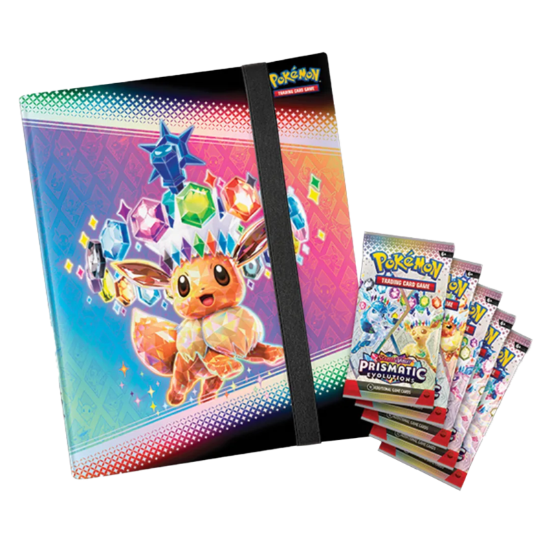 Scarlet & Violet: Prismatic Evolutions - Binder Collection - Maney Cards