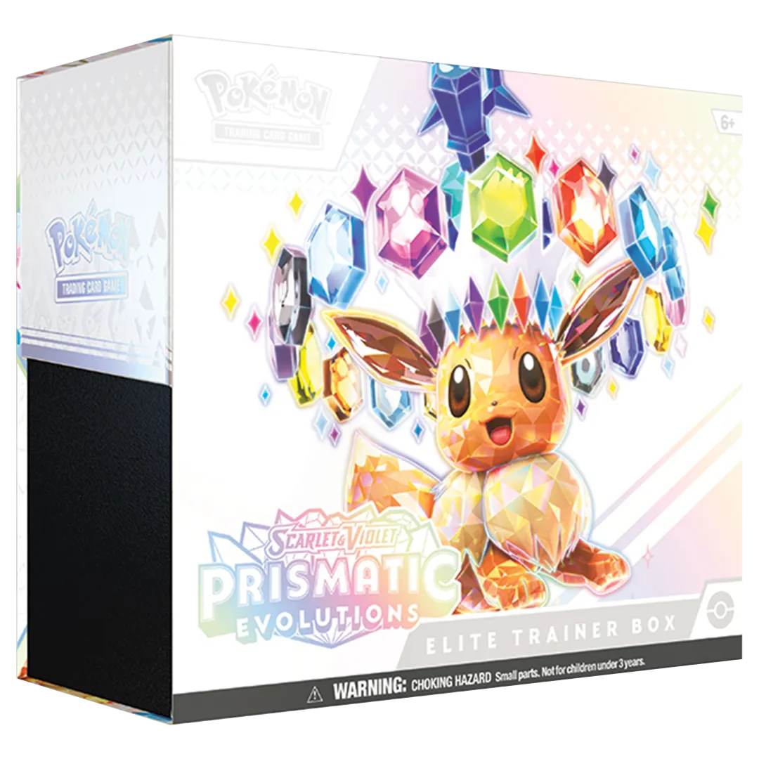 Prismatic_Evolutions_Elite_Trainer_Box Scarlet & Violet: Prismatic Evolutions - Elite Trainer Box - Maney Cards