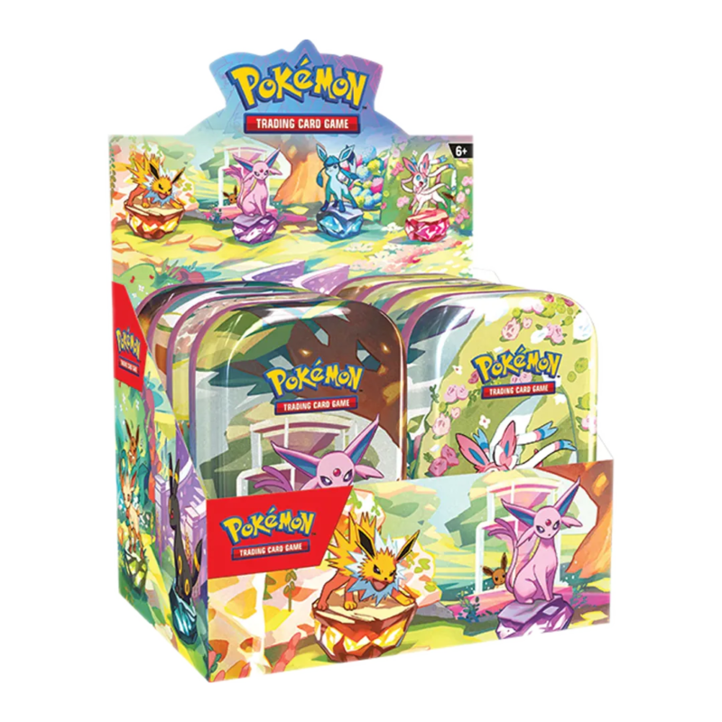 Scarlet & Violet: Prismatic Evolutions - Mini Tins [Set of 8] - Maney Cards