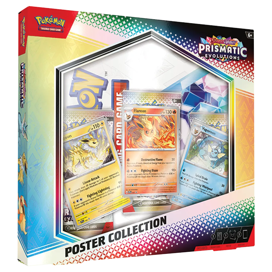 Prismatic_Evolutions_Poster_Collection Scarlet & Violet: Prismatic Evolutions - Poster Collection - Maney Cards
