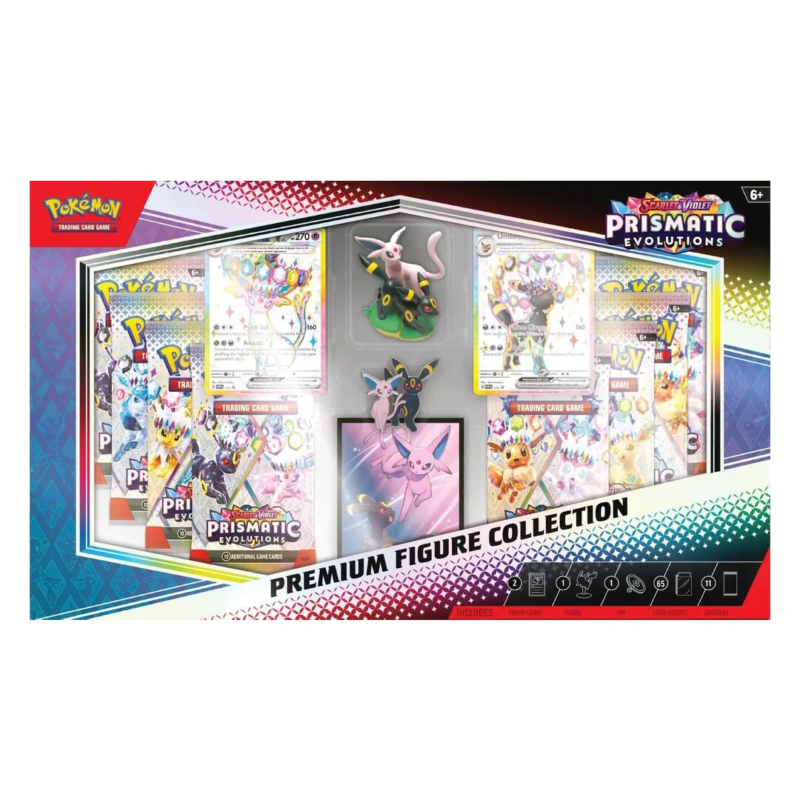 Prismatic Evolutions Premium Figure Collection - Maney Cards