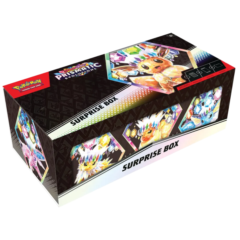 Scarlet & Violet: Prismatic Evolutions - Surprise Box - Maney Cards