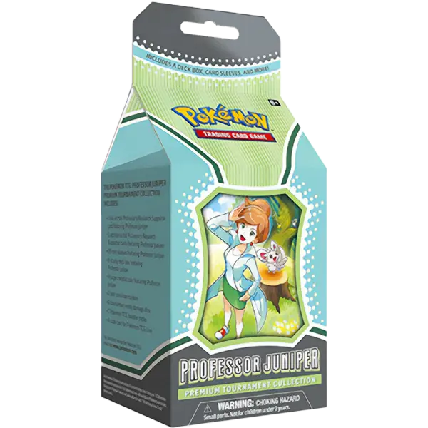 ProfessorJuniperPremiumTournamentCollectionBoxFront Professor Juniper Premium Tournament Collection Box - Maney Cards